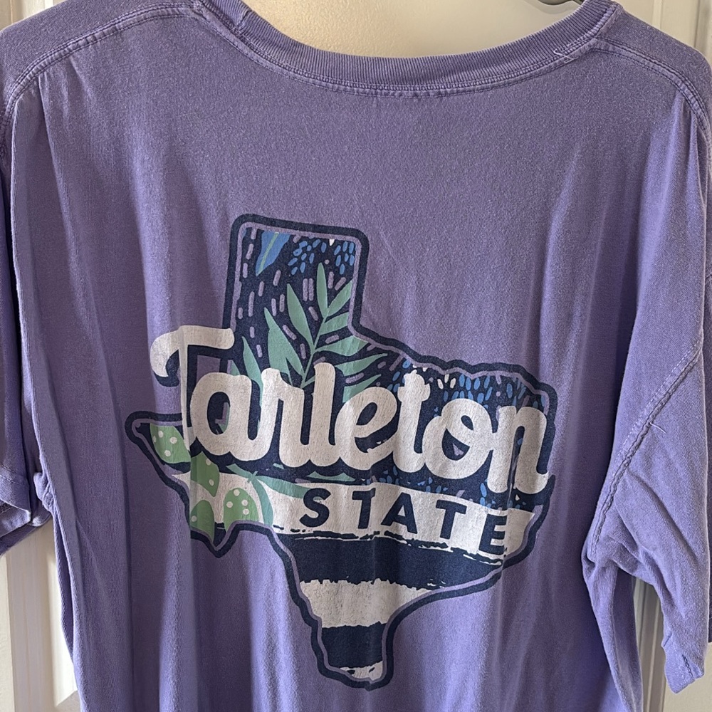 Comfort Colors Purple Tarleton State Tee